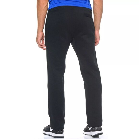 Nike Club Fleece Men's Size 2XL Sweatsuit Black Neon Volt Warm Up Hoodie Pants - Picture 10 of 15